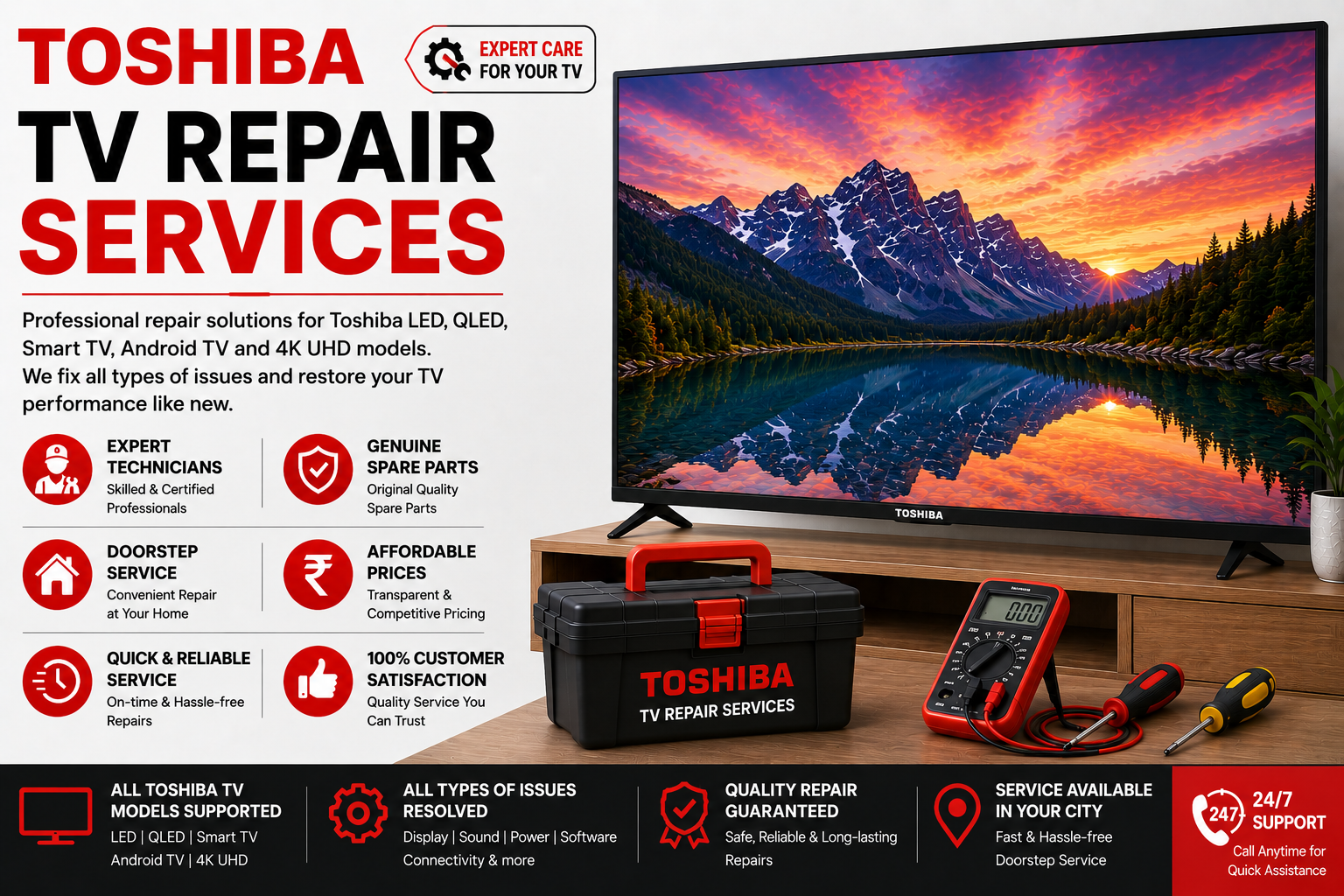 Toshiba TV Repair
